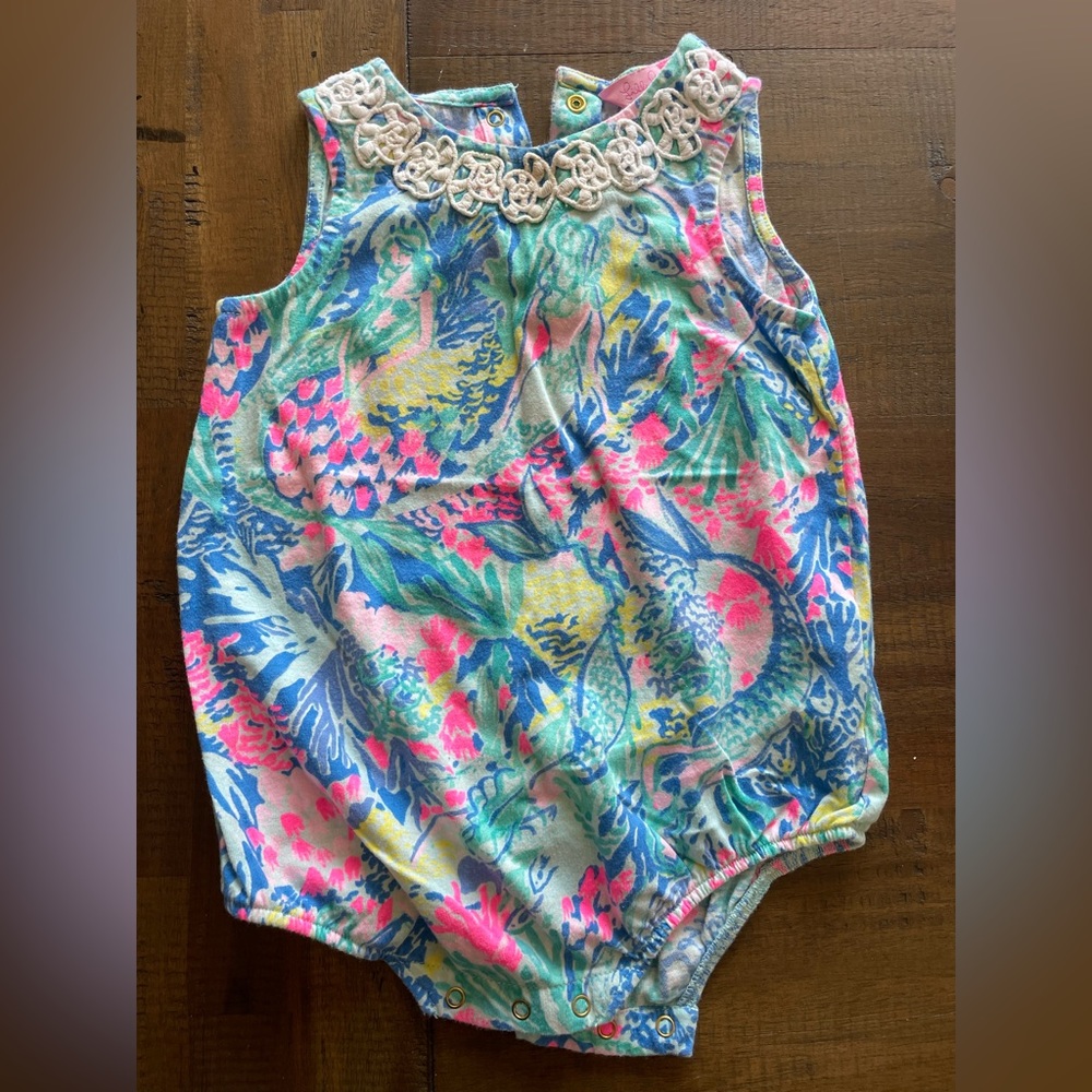 Lilly Pulitzer 15-18 months bubble suit.